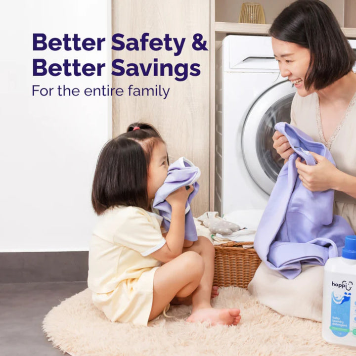 Hoppi Baby Laundry Detergent (Bottle) 1800ml