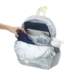 LPS Mini Backpack - Silver Puffer (5Y & above)
