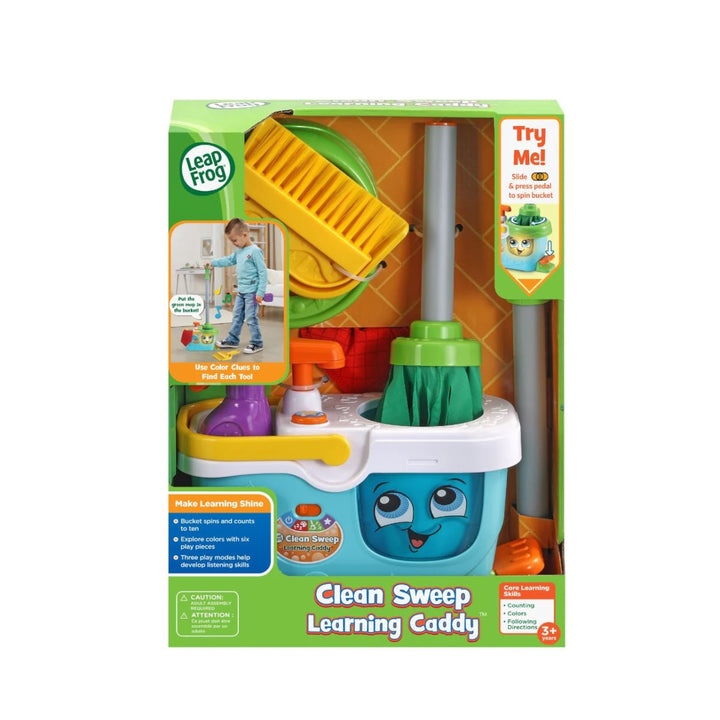 LeapFrog Clean Sweep Learning Caddy