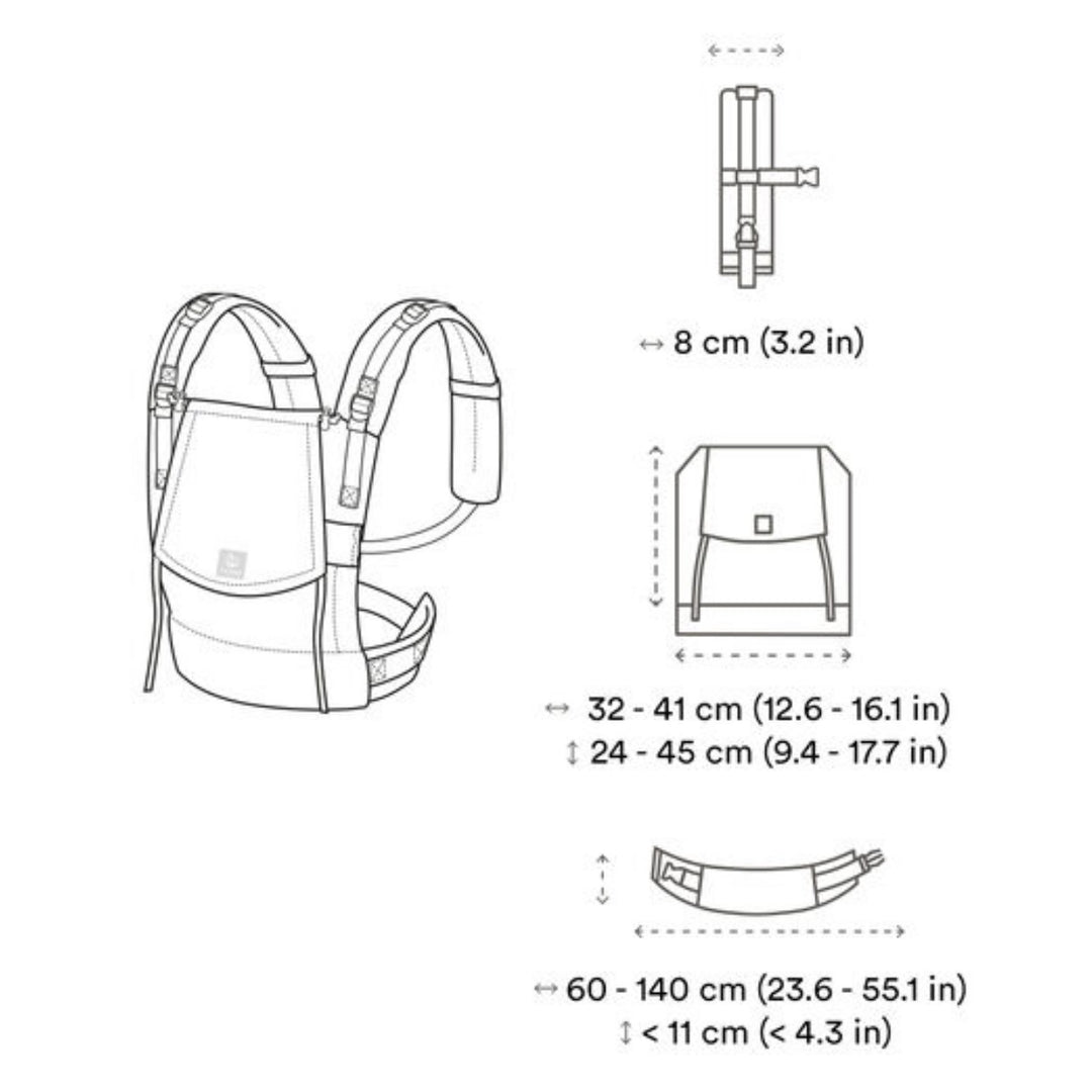 Stokke Limas Carrier Flex - Grey Melange OCS