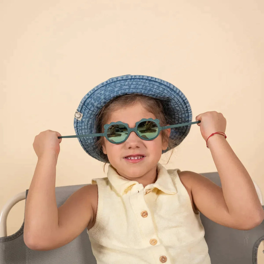 KI ET LA Sunglasses Lion 2-4 Years Old Green