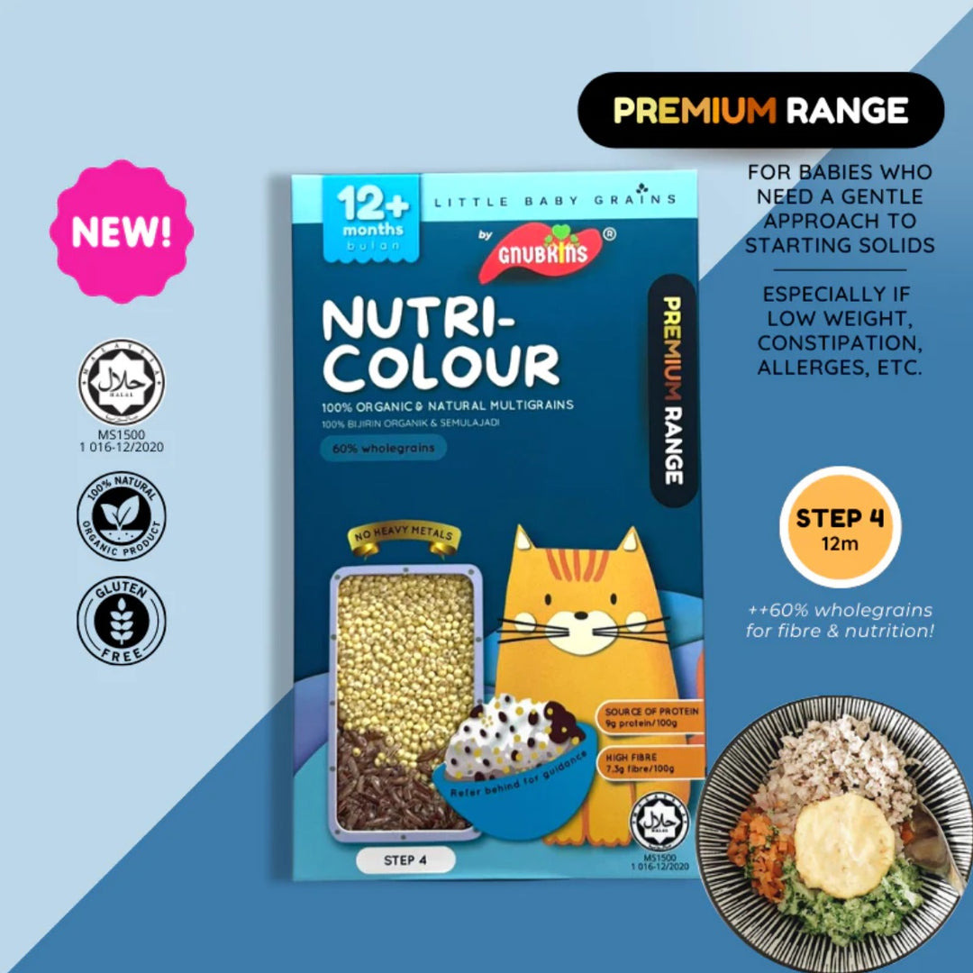 Gnubkins Nutri-Colour from 12 months- Premium Range