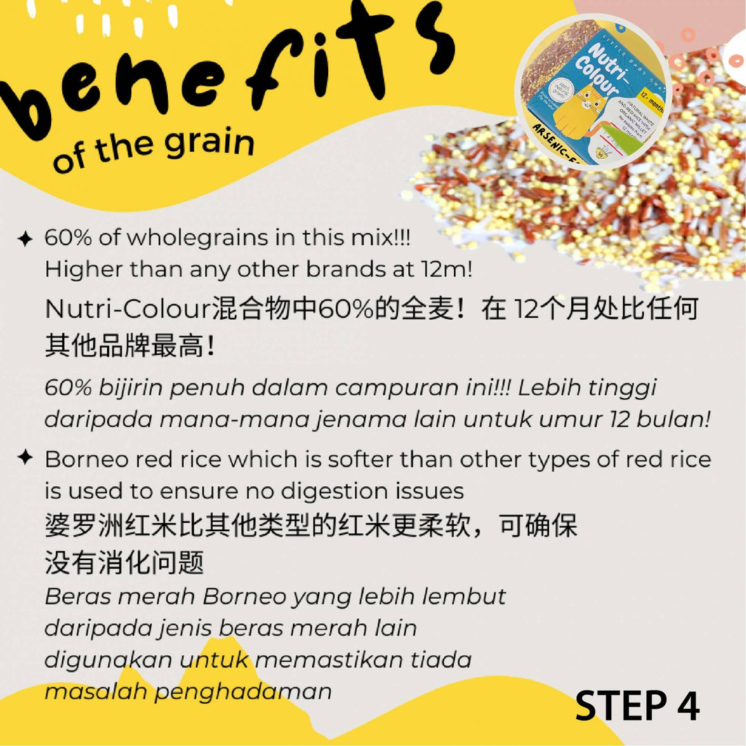 Gnubkins Nutri-Colour from 12 months- Premium Range
