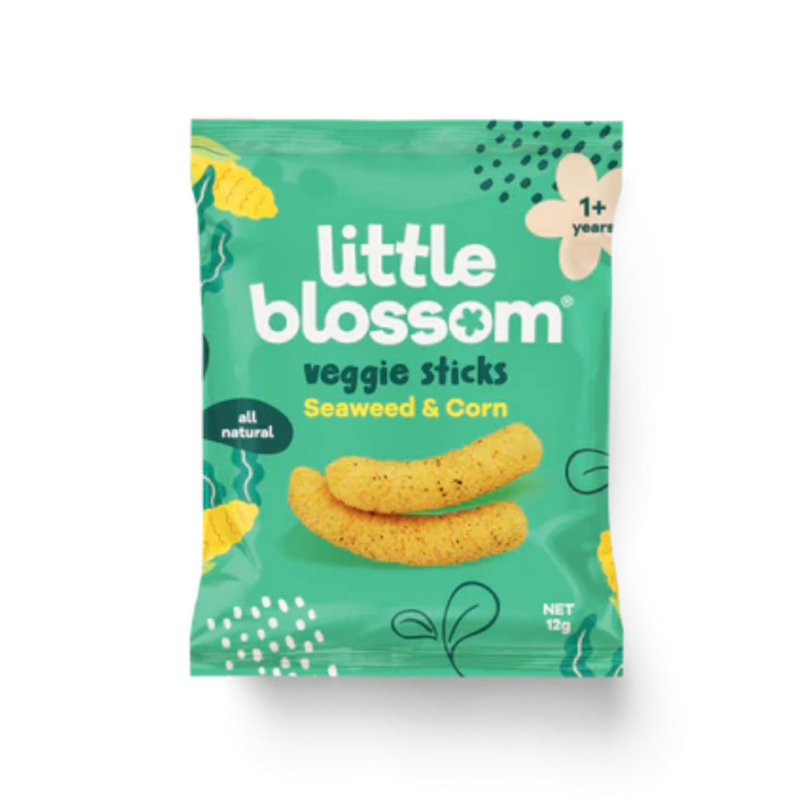 Little Blossom Veggie Sticks Seaweed & Corn