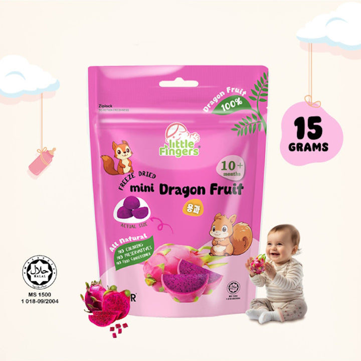 Little Fingers Freeze Dried Mini Fruit 15g (10 months+)