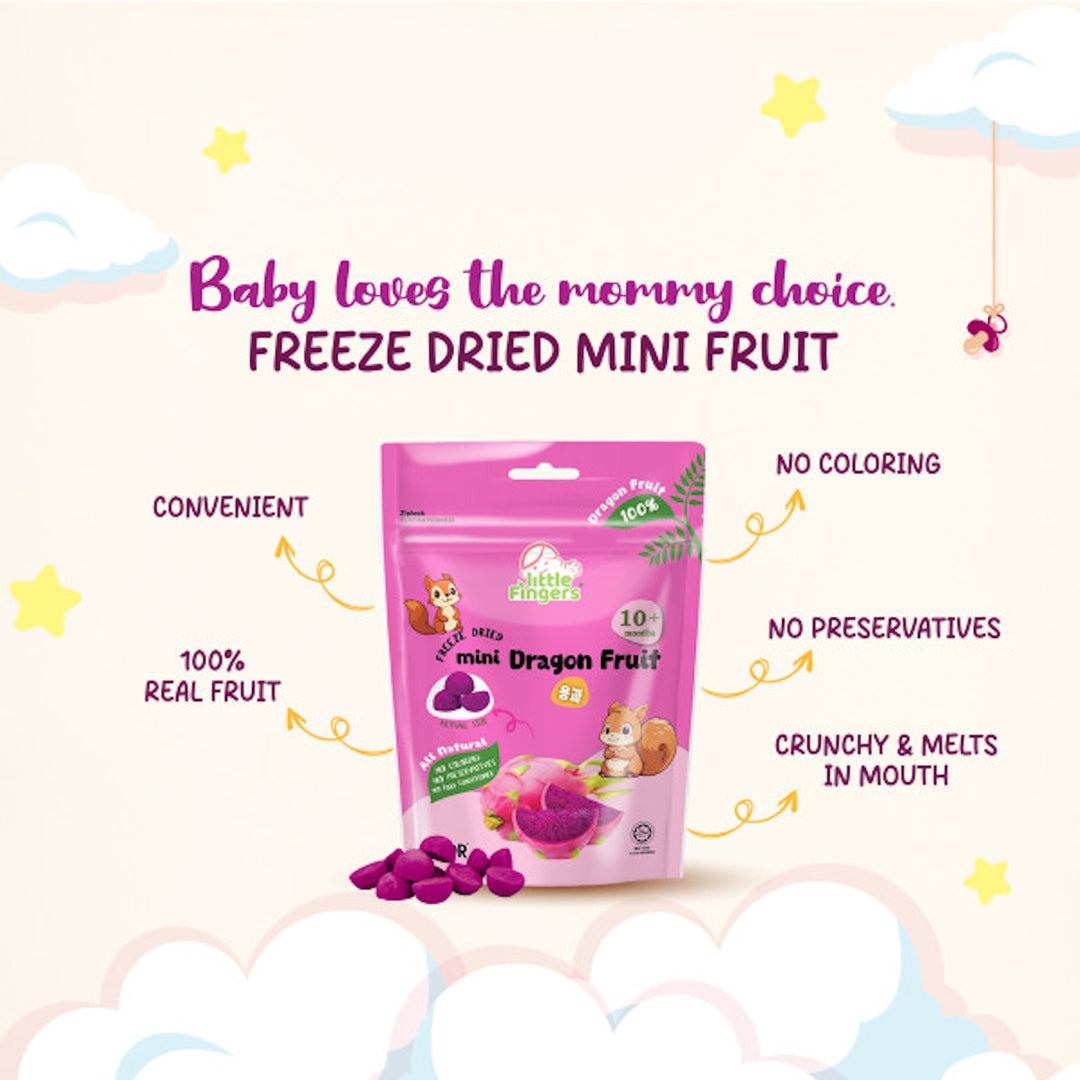 Little Fingers Freeze Dried Mini Fruit 15g (10 months+)