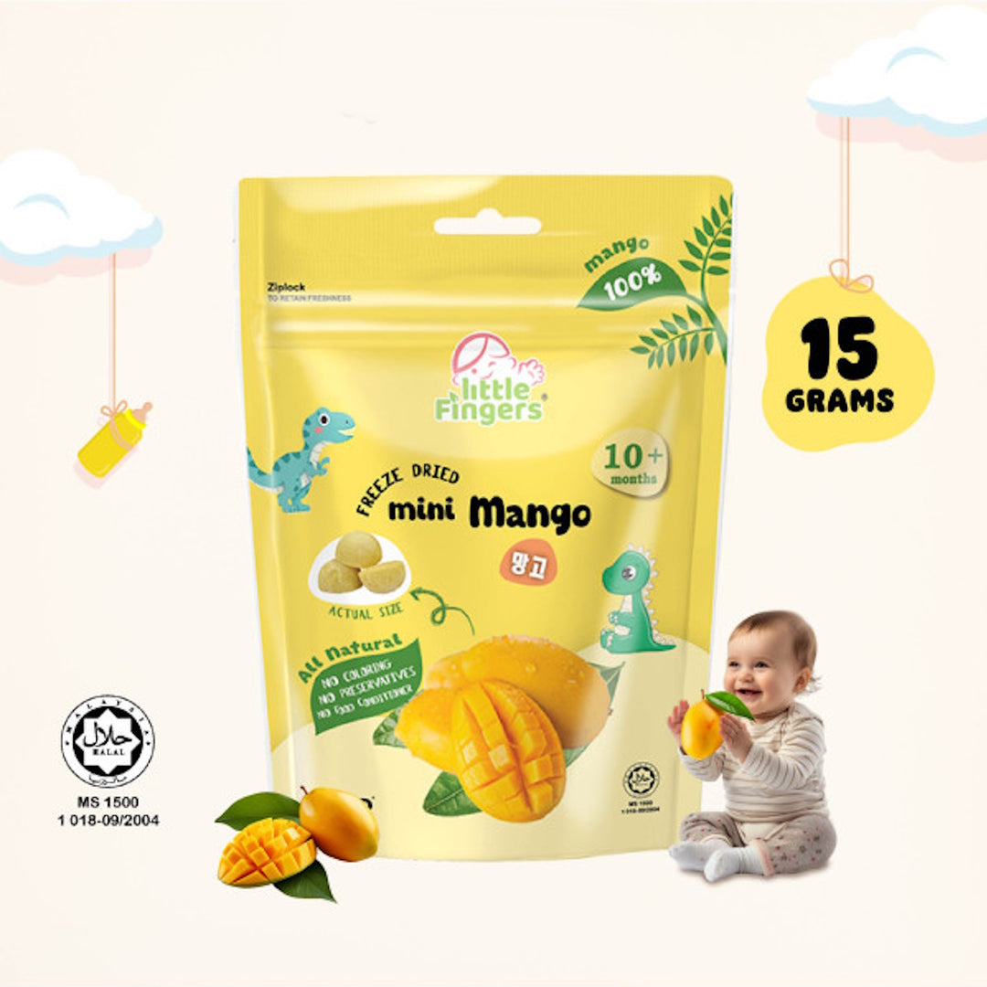 Little Fingers Freeze Dried Mini Fruit 15g (10 months+)