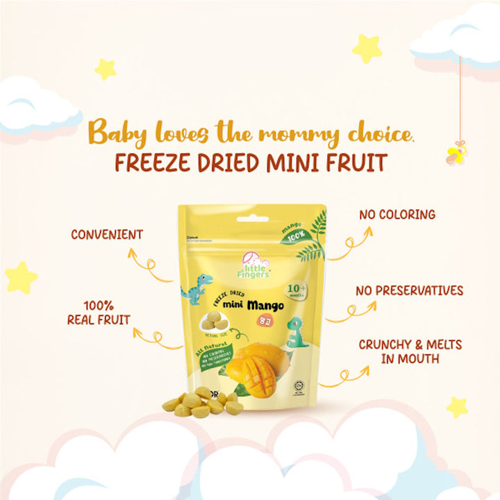 Little Fingers Freeze Dried Mini Fruit 15g (10 months+)