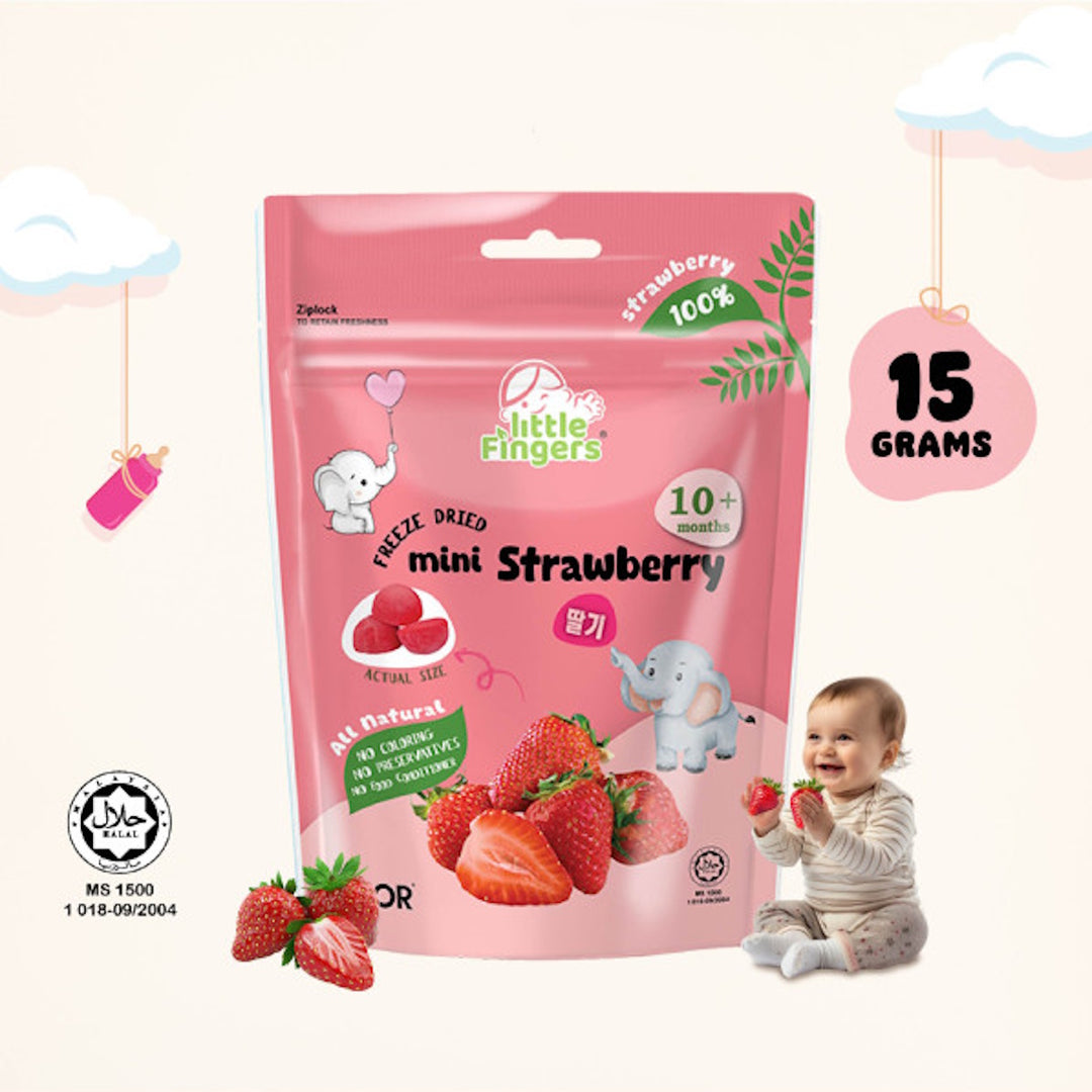 Little Fingers Freeze Dried Mini Fruit 15g (10 months+)