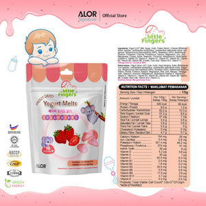 Little Fingers Freeze Dried Yogurt Melts 15g