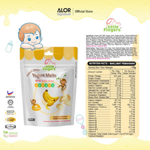 Little Fingers Freeze Dried Yogurt Melts 15g