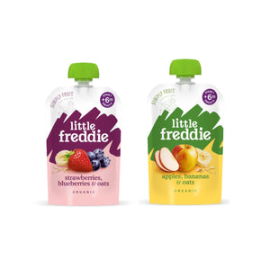 Little Freddie Pouches with Oat (6m+) - Happikiddo.com