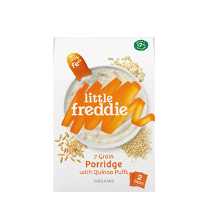 Little Freddie 7 Grain Porridge With Quinoa Puffs (Tent Box) 2 X 80g (7m+)