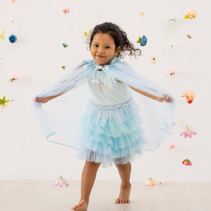 Party Series - Long Cape in Blue