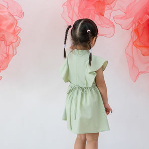Heritage Series - Girls Cheongsam in Jade