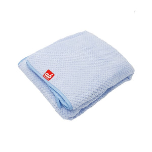 Akarana Baby Microfiber Coral Fleece Bath Towel Blue