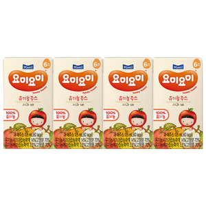 Maeil Yommy Yommy Organic Juice 125ml x 4