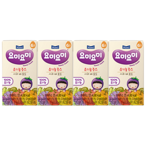 Maeil Yommy Yommy Organic Juice 125ml x 4