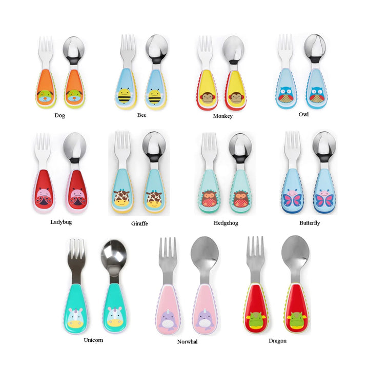 Skip Hop Zoo Utensils Fork & Spoon