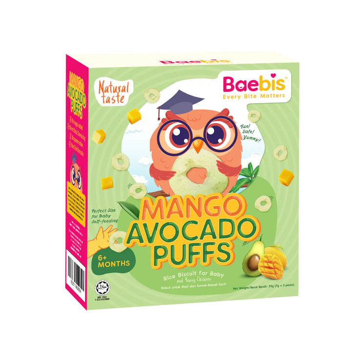 Baebis Puffs 35g (7g x 5 packs)