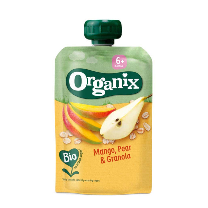 Organix Fruit Puree Baby Pouch 100g (6m+ / 12m+)