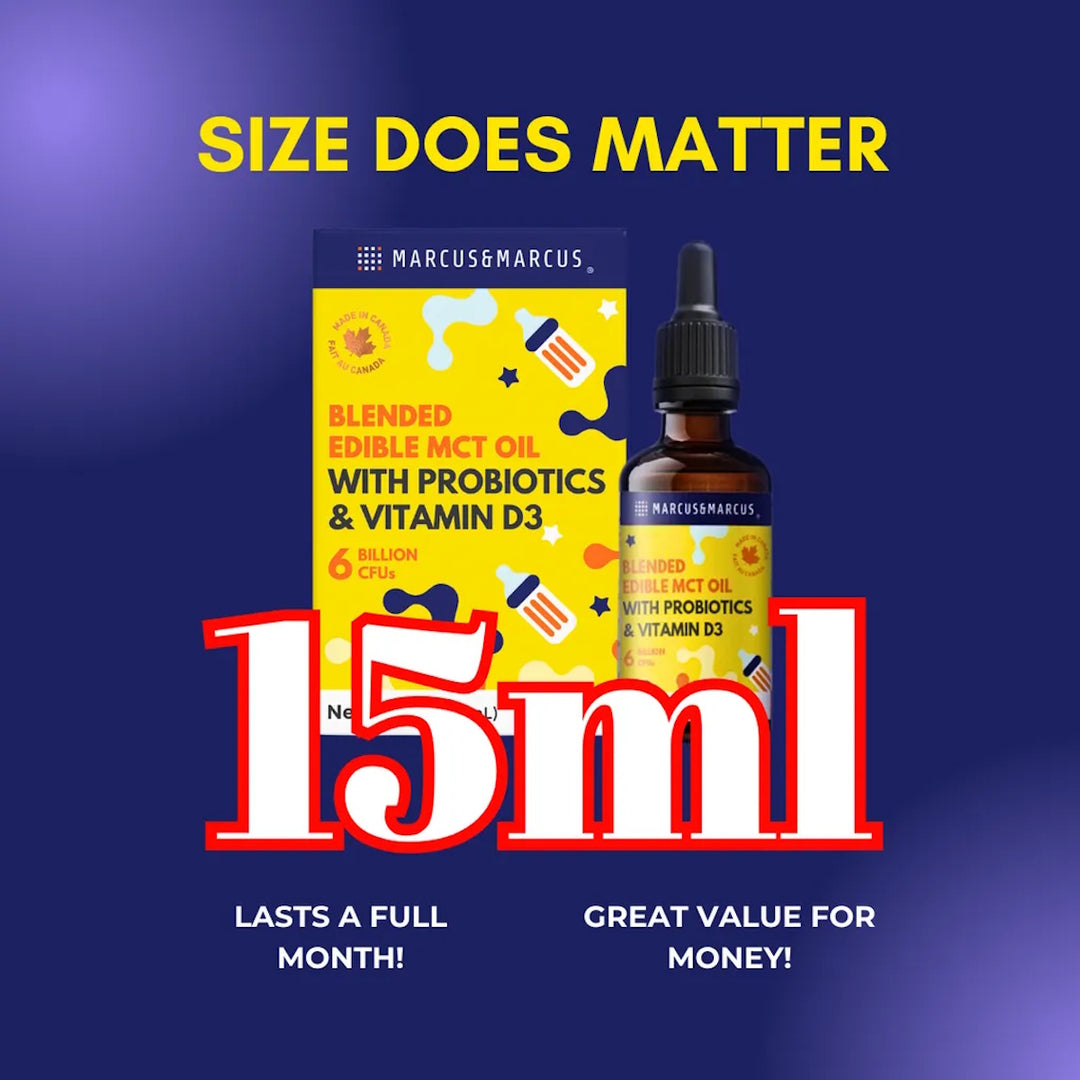 Marcus & Marcus Infant Probiotics & Vitamin D3 15ML (0M+)