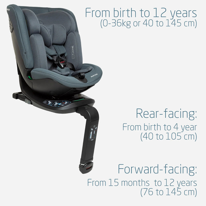 Maxi-Cosi Spinel 360 Plus iSize Authentic Black