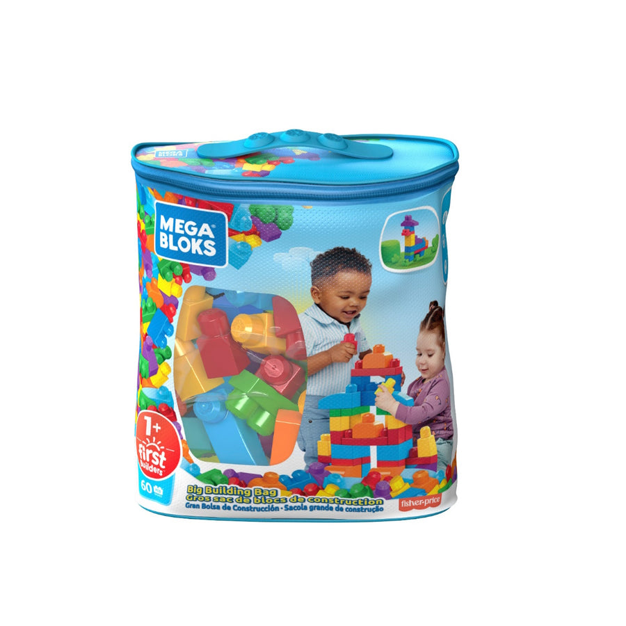 Fisher-Price Mega Bloks Big Building Bag (60pcs)