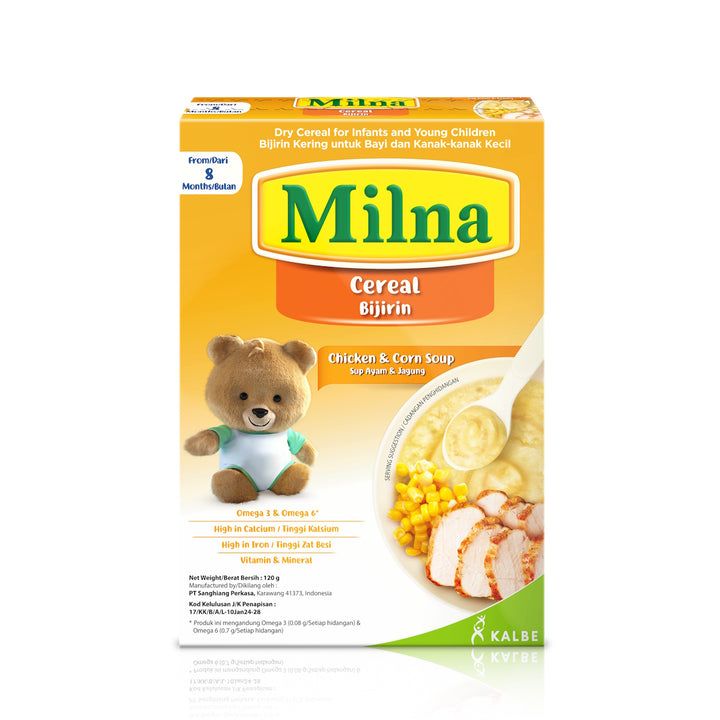 Milna Baby Cereal 120g (8m+) - Chicken & Corn Soup
