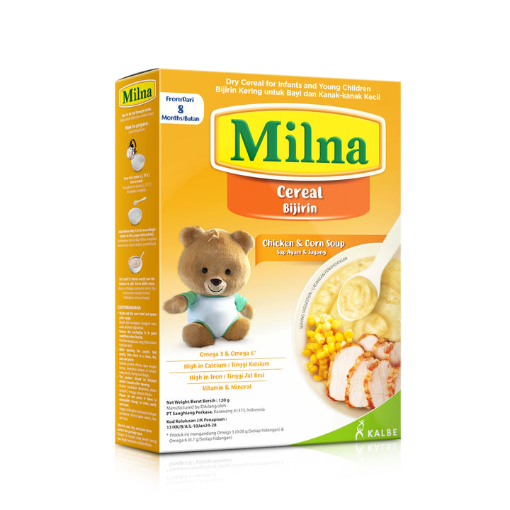 Milna Baby Cereal 120g (8m+) - Chicken & Corn Soup
