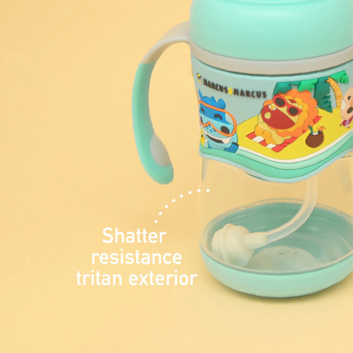Marcus & Marcus 2-stage Tritan Straw Bottle 420ml