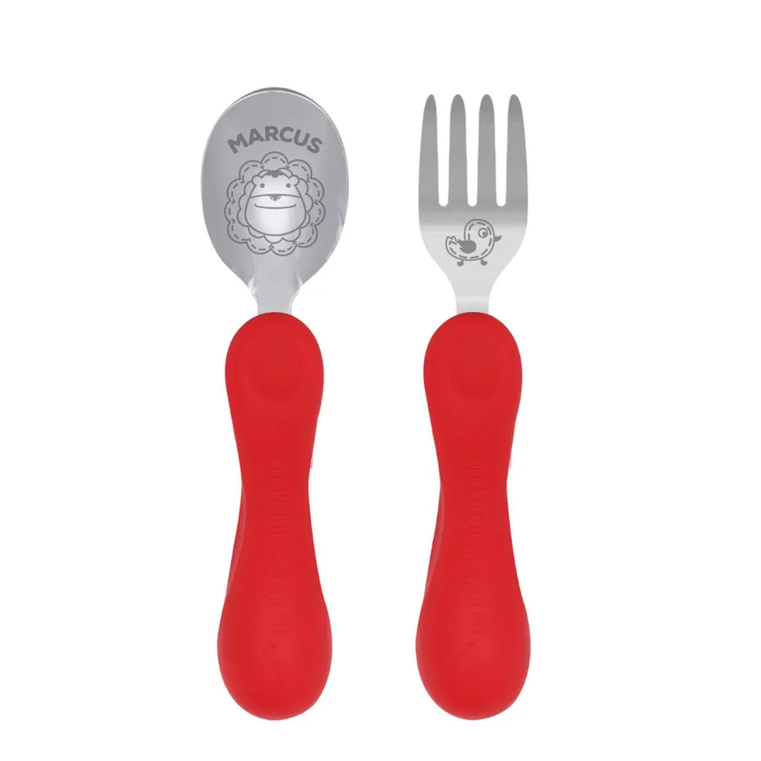 Marcus & Marcus Easy Grip Fork & Spoon Set