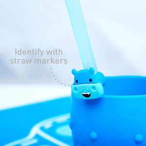 Marcus & Marcus Family Straws & Brush Set