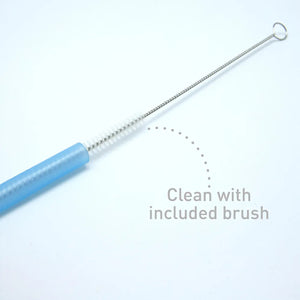 Marcus & Marcus Family Straws & Brush Set
