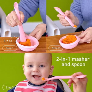 Marcus & Marcus Masher Spoon & Bowl Set