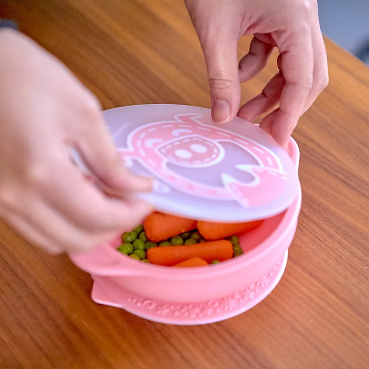 Marcus & Marcus Suction Bowl with Lid