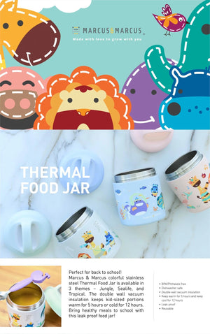 Marcus & Marcus Thermal Food Jar 300ml / 10 oz