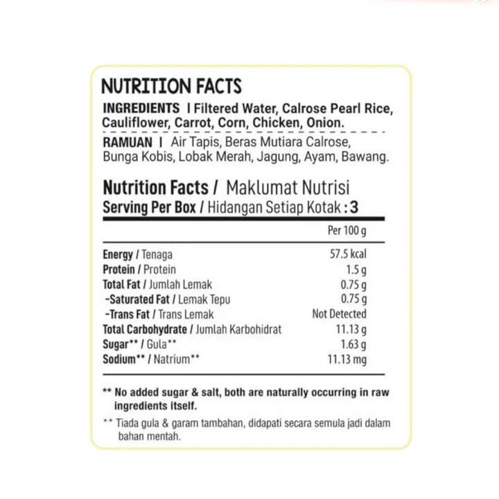 Mommy J Instant Porridge