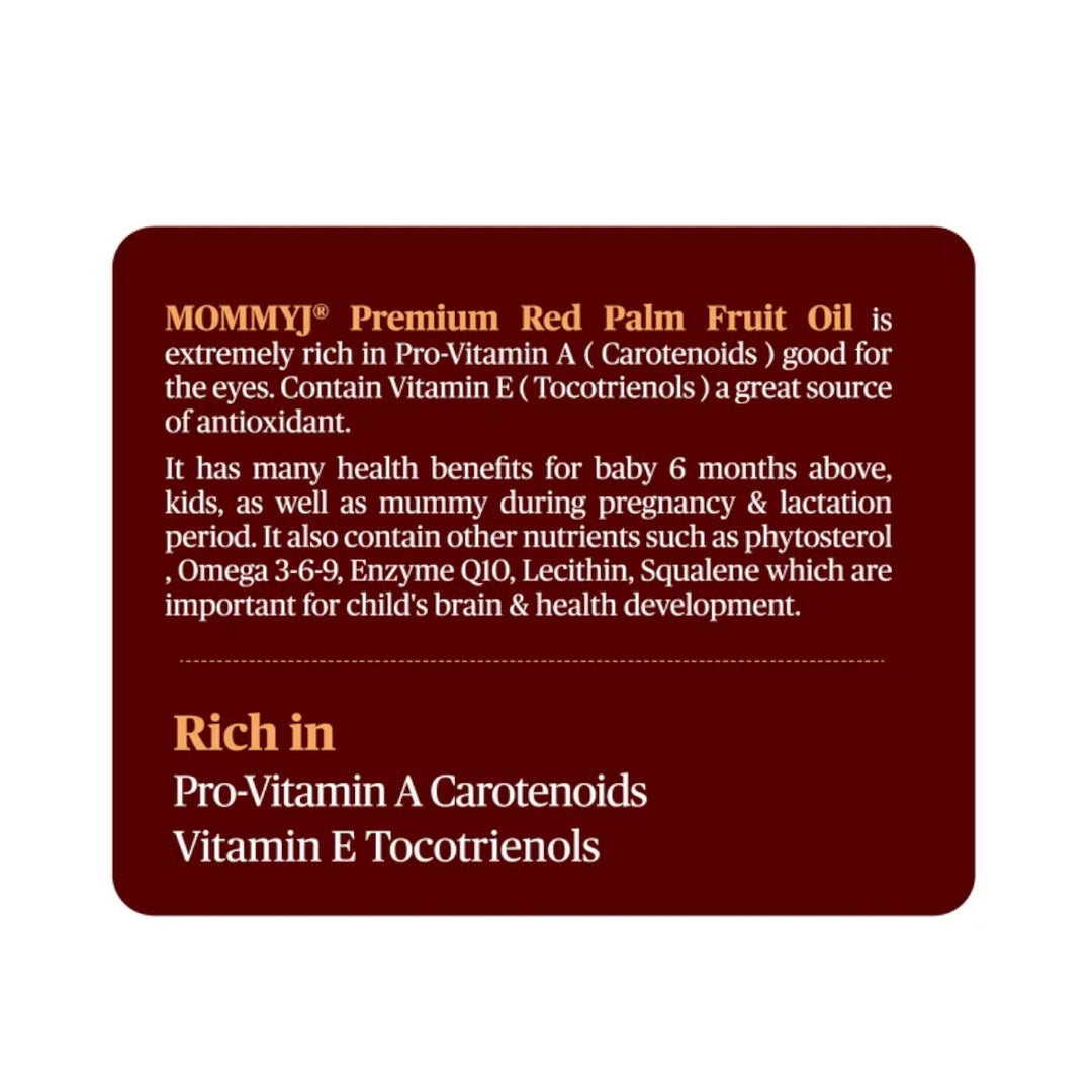Mommy J Premium Red Palm Oil 250ml