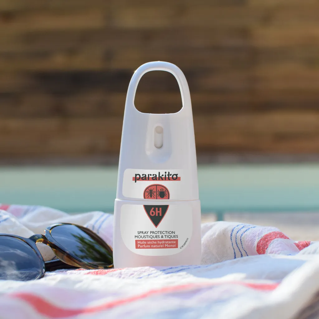 PARA’KITO® MOSQUITO & TICK PROTECTION SPRAY - MOSTURIZING DRY OIL 75ML