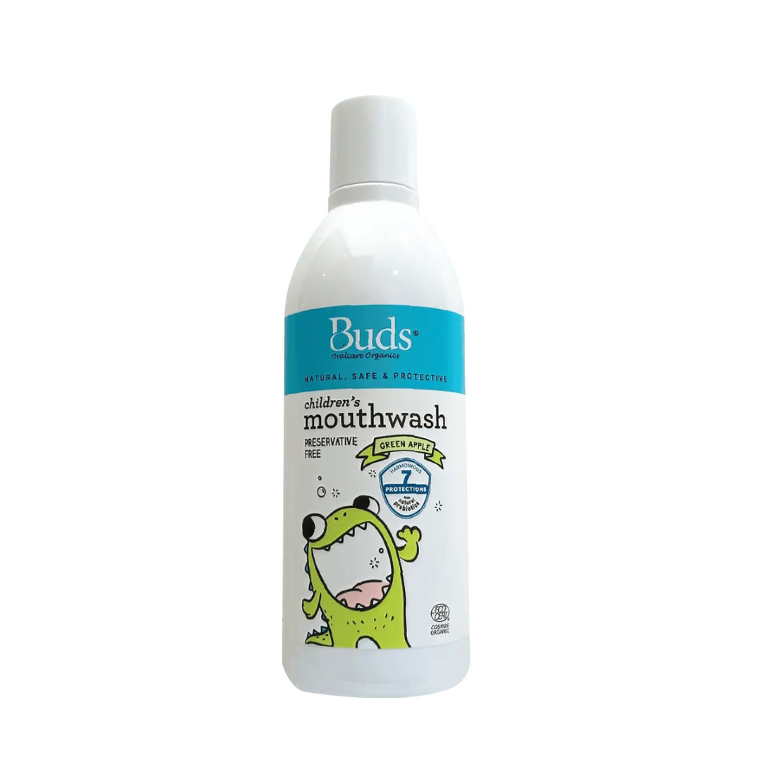 Buds Oralcare Organics Boo Fresh Green Apple Mouthwash 300ml