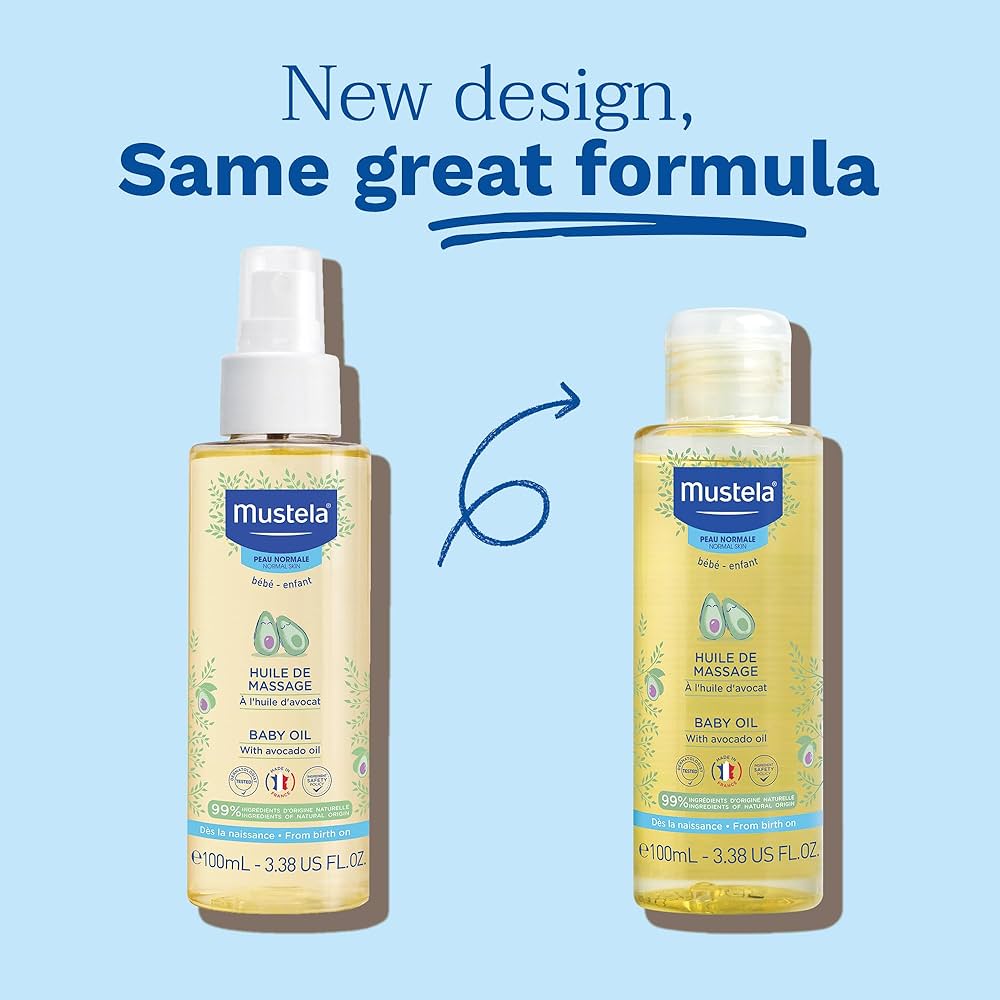Mustela Baby Oil With Avocado Oil 100ml