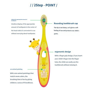Nature Love Mere Easy Grip Animal Baby Tooth Brush Step 2 (3yrs~5yrs)