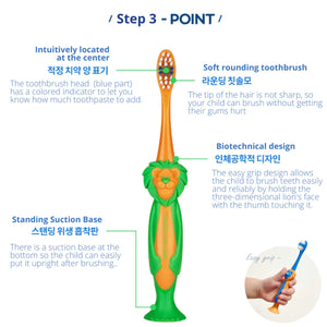 Nature Love Mere Easy Grip Animal Baby Tooth Brush Step 3 (6yrs~9yrs)