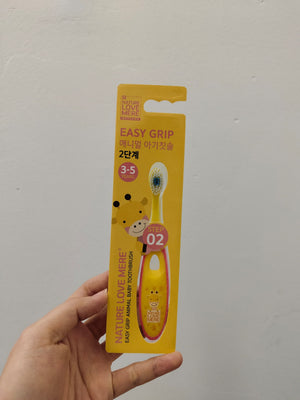 Nature Love Mere Easy Grip Animal Baby Tooth Brush Step 2 (3yrs~5yrs)