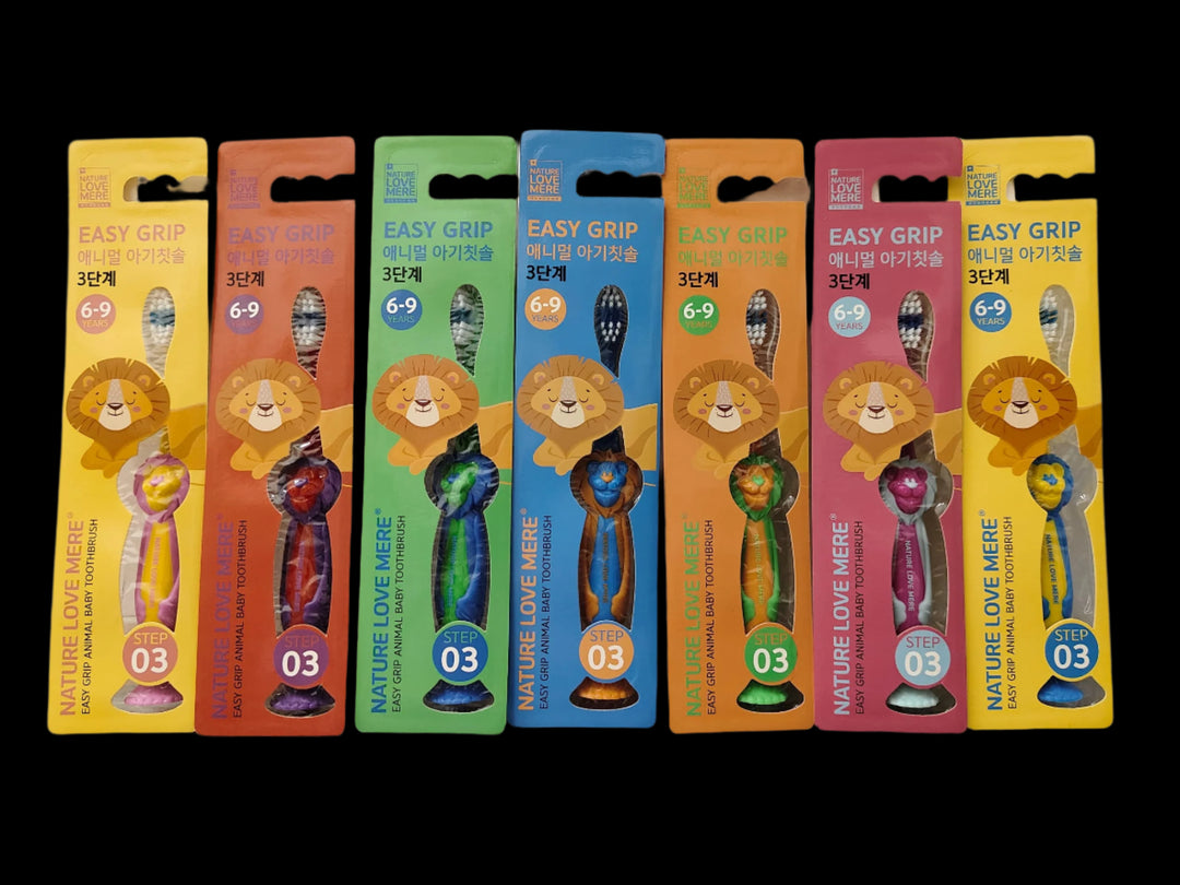 Nature Love Mere Easy Grip Animal Baby Tooth Brush Step 3 (6yrs~9yrs)