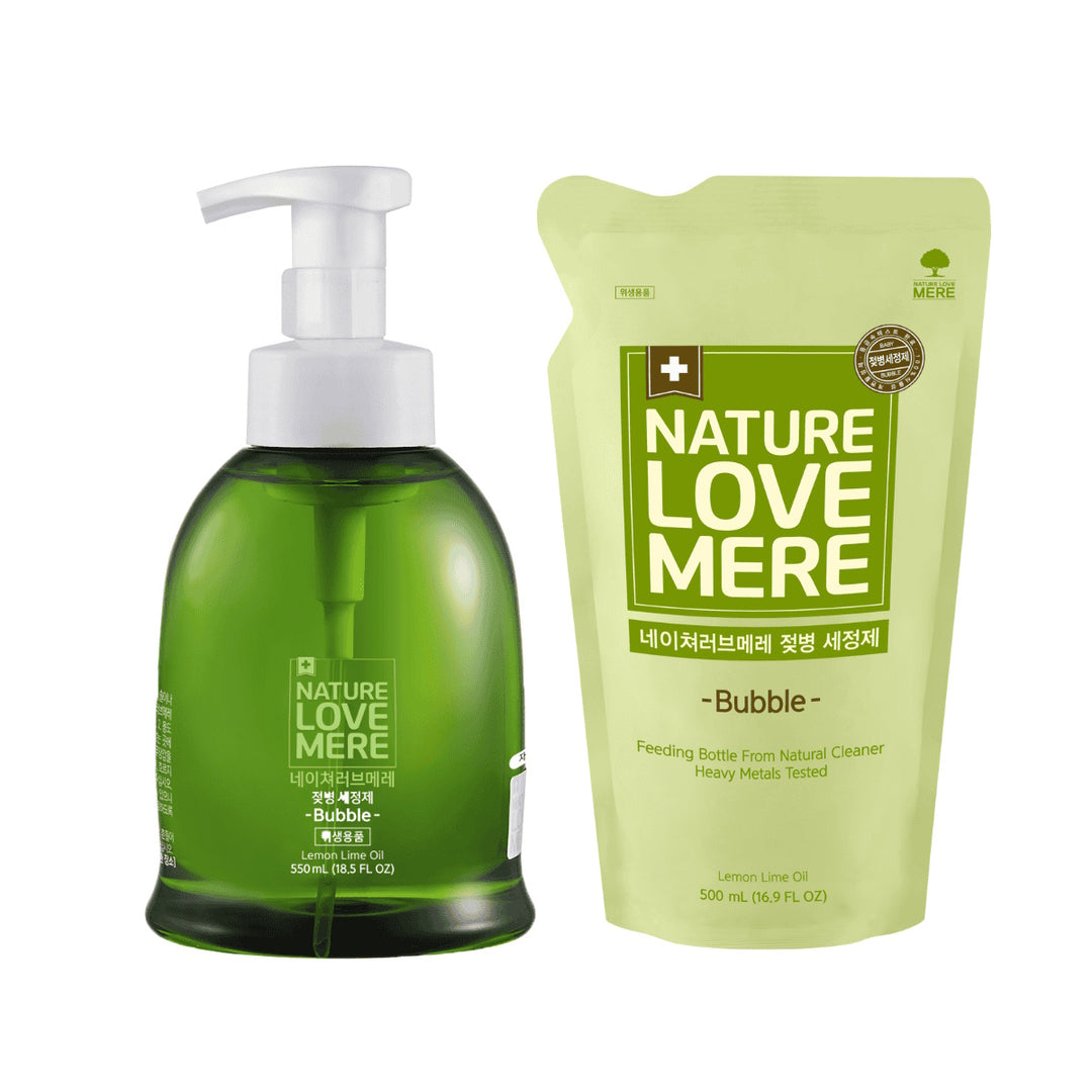 Nature Love Mere Baby Bottle Cleanser Bubble (Lemon Lime Oil)