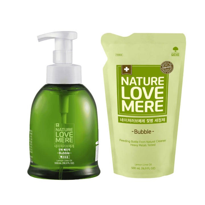 Nature Love Mere Baby Bottle Cleanser Bubble (Lemon Lime Oil)