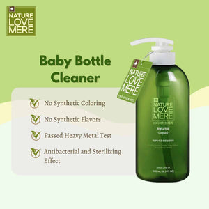 Nature Love Mere Baby Bottle Cleanser Liquid (Lemon Lime Oil)