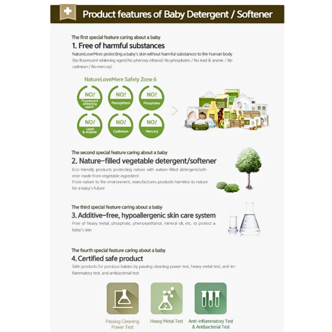 Nature Love Mere Baby Laundry Detergent (Original)